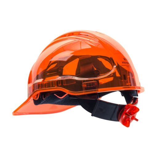 Portwest PV60ORN Peak View Plus Ratchet Hard Hat