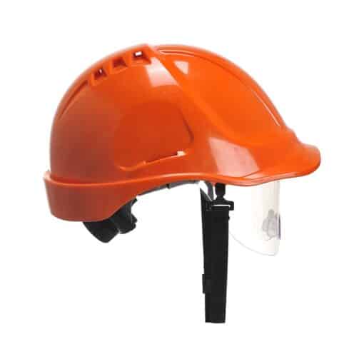 Portwest PW55ORN Endurance Visor Helmet