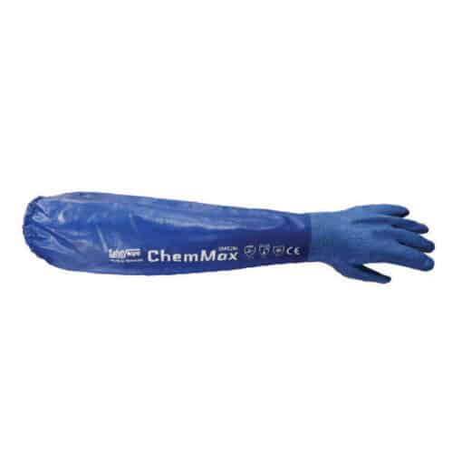 ถุงมือไนไตรล์เสริม ChemMax™ CMX26L ของ SAFETYWARE