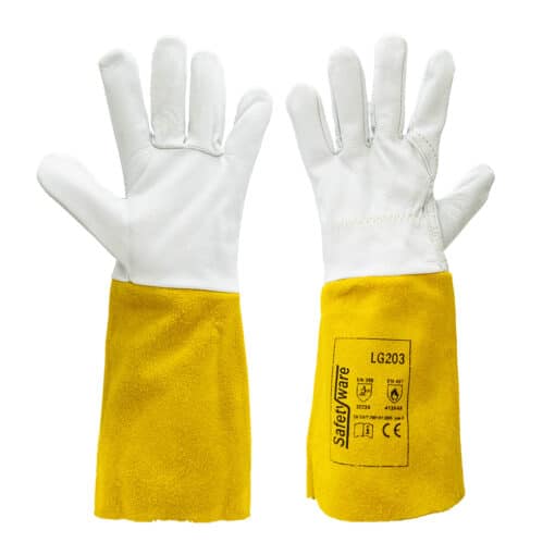 SAFETYWARE Full Leather Gloves LG203