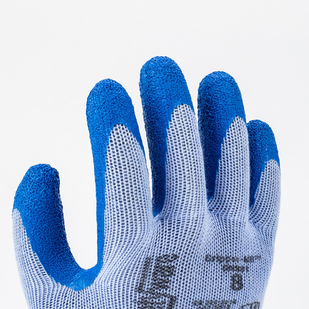 Premium Rubber Palm Coated Gloves for Oils, Grease, and Liquids
