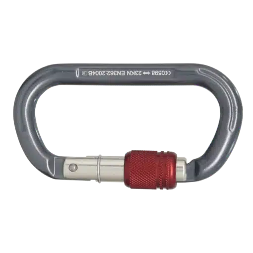 KSTRONG Aluminum Screw Gate Karabiner