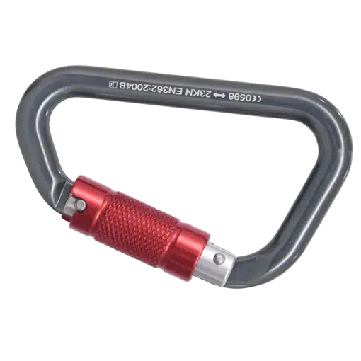 KSTRONG Aluminum Triple Action Karabiner