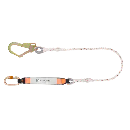 KSTRONG Essential Shock Absorbing Twisted Rope Lanyard