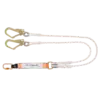 KSTRONG Essential Shock Absorbing Twisted Rope Double Lanyard