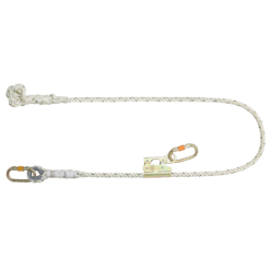 KSTRONG Elite Twisted Rope Work Positioning Lanyard with Grip Adjuster