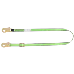 KSTRONG Elite Polyester Webbing Work Positioning Lanyard with Adjuster