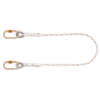 KSTRONG Essential Restraint Twisted Rope Lanyard with Karabiners