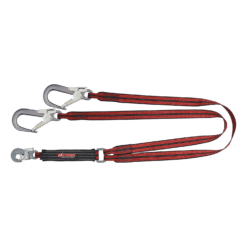 AtexWorX Shock Absorbing Double Lanyard