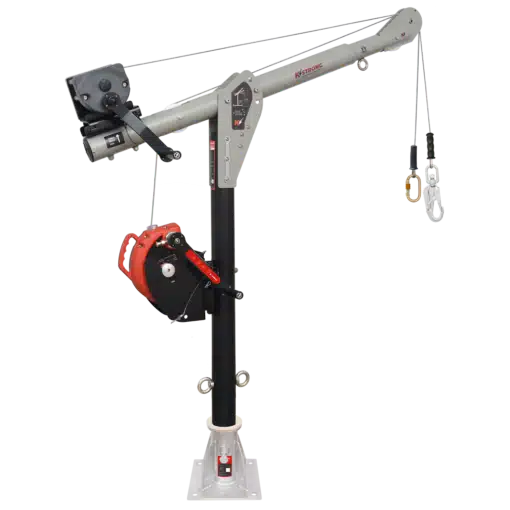 KSTRONG Modular Davits with Floor Mounting Base