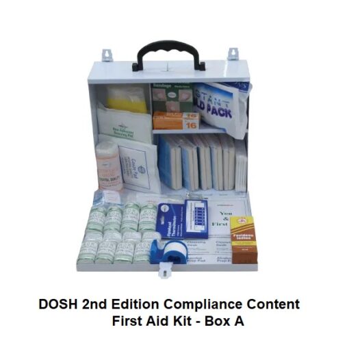 DOSH 2nd Edition Compliance First Aid Kit (Box A)