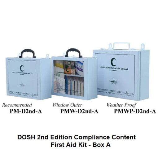 DOSH 2nd Edition Compliance First Aid Kit (Box A)