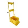 SAFETYWARE EPE08-M-CART Mobile Cart for Portable Emergency Eyewash with Waste Container