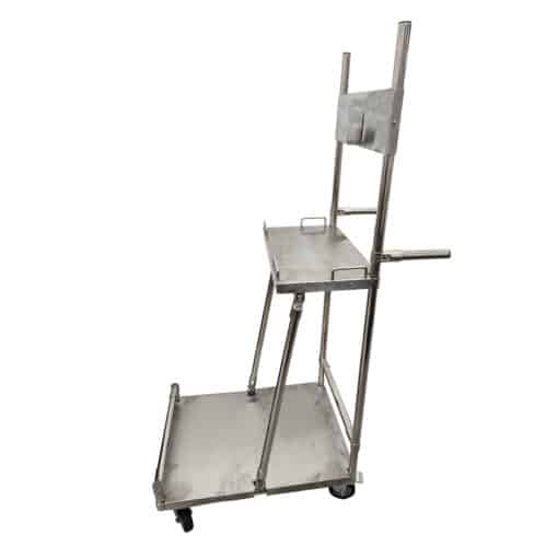 SAFETYWARE EPE08-S-CART Fully Stainless Steel Mobile Cart