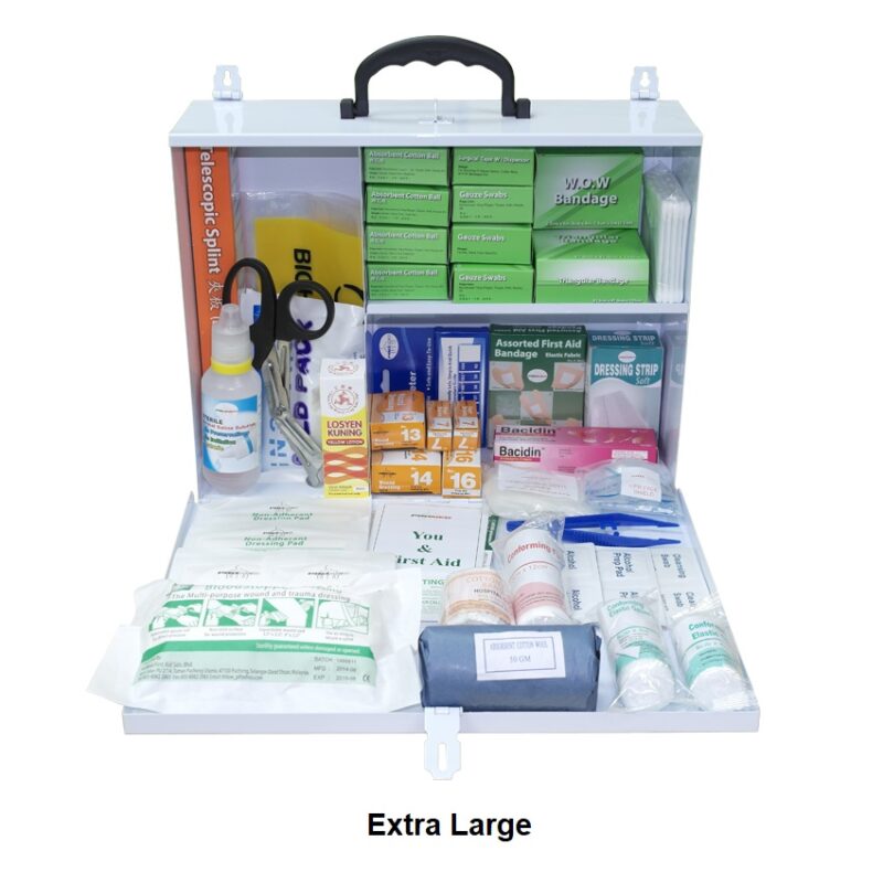 First Aid Kit with Metal Box in 5 Sizes: Comprehensive Solution ...
