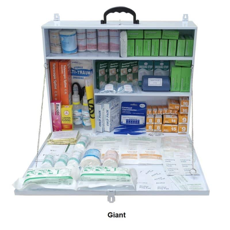 First Aid Kit with Metal Box in 5 Sizes: Comprehensive Solution ...