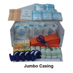 First Aid Kit with PVC Jumbo Casing