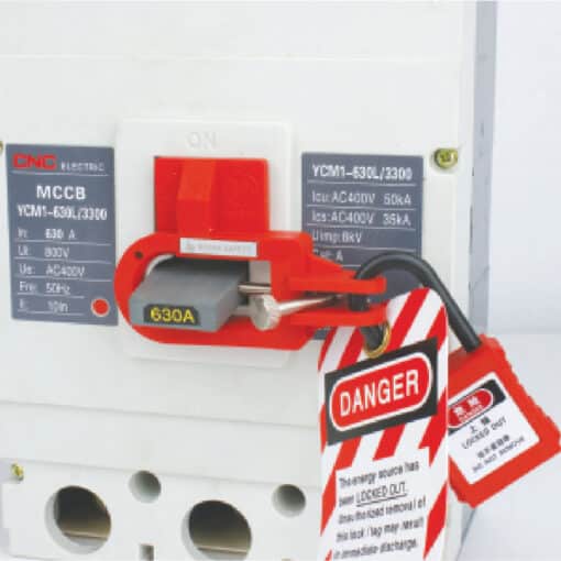 SAFETYWARE Large Type Circuit Breaker Lockout