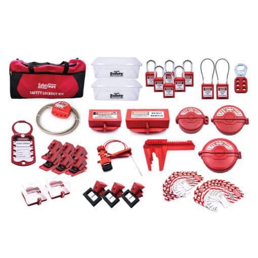 SAFETYWARE Group Safety Lockout Kit (Electrical & Valve)