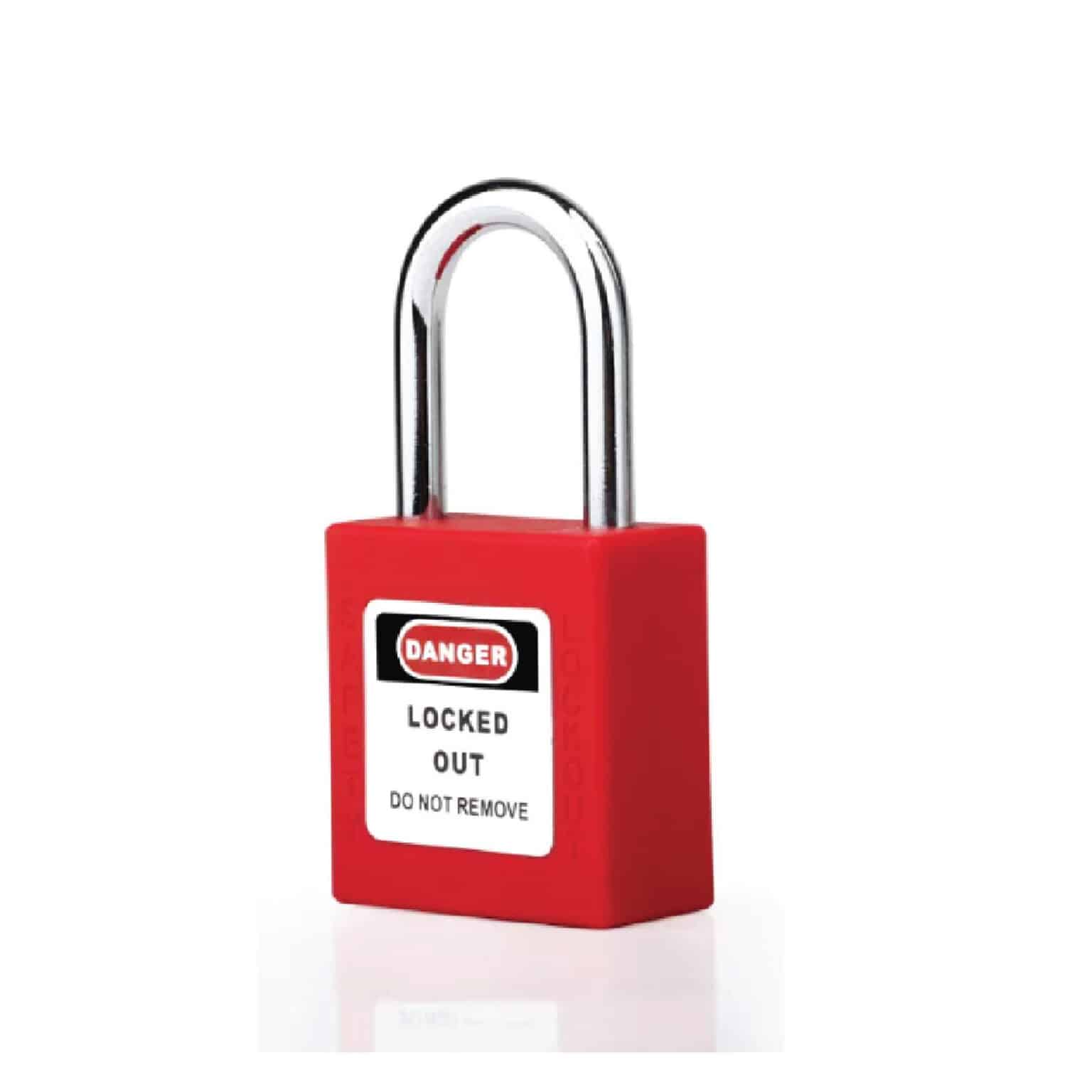 Safetyware standard steel shackle padlock safetyware group