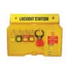 SAFETYWARE 4-Lock Advanced Lockout Station (Filled)