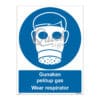 QUICKSIGN MANDATORY SIGNS - MS008 Wear respirator