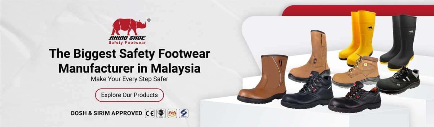 RHINO SHOE Safety Footwear safety shoes - Banner