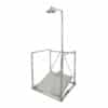 SAFETYWARE Full Stainless Steel Decontamination Shower Station ESE8002FSS