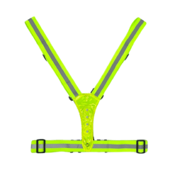 SAFETYWARE High-Vis Reflective LED Elastic Safety Vest