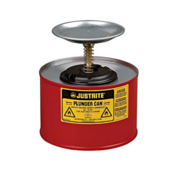 JUSTRITE Steel Plunger Can & Dispensing Cans