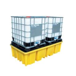 SAFETYWARE Double IBC Spill Pallet