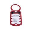 SAFETYWARE Eight-Hole Aluminium Lockout Hasp