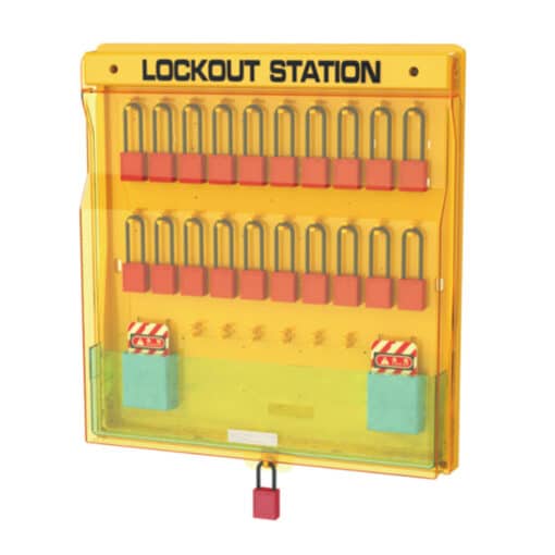 SAFETYWARE Combination Advanced Lockout Station with Cover