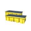 SPILL STATION Double IBC Spill Containment Pallet Four Way Entry without Drain Plug