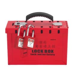 SAFETYWARE Metal Group Lockout Box