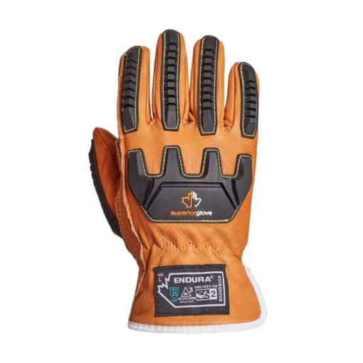 SUPERIORGLOVE Endura™ 378GKGVB Multi-Hazard Goatskin Work Gloves