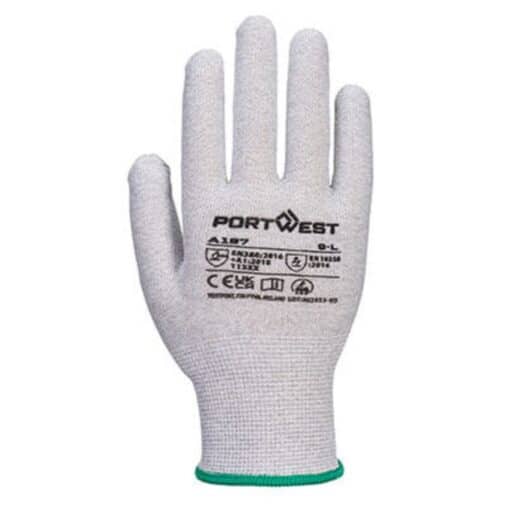 PORTWEST A197 Antistatic Shell ESD Glove Grey - Image 2