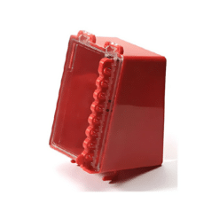 SAFETYWARE Small Hanging Plastic Safety Lockout Box