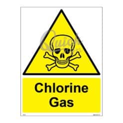 QUICKSIGN WARNING SIGNS - WS003 Chlorine Gas