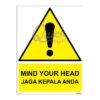 QUICKSIGN WARNING SIGNS - WS071 MIND YOUR HEAD