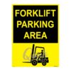 QUICKSIGN WARNING SIGNS - WS100 FORKLIFT PARKING AREA