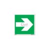 QUICKSIGN EMERGENCY EXIT SIGNS - EES004 Arrow Right