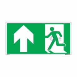 QUICKSIGN EMERGENCY ESCAPE SIGNS - EES013 Emergency Exit (Up)