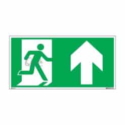 QUICKSIGN EMERGENCY ESCAPE SIGNS - EES014 Emergency Exit (Up)