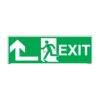 QUICKSIGN EMERGENCY ESCAPE SIGNS - EES067 Exit (Turn Left Up)