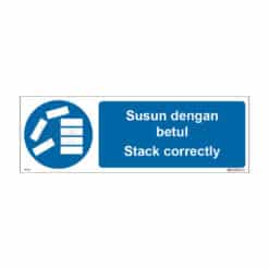 QUICKSIGN MANDATORY SIGNS - MD041 Stack correctly