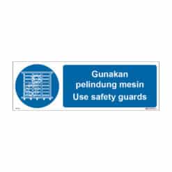 QUICKSIGN MANDATORY SIGNS - MD044 Use safety guards