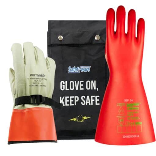 SAFETYWARE LinePro™ VLT-C3 Class 3 Electrical Rubber Insulating Gloves - Image 3