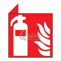 QUICKSIGN 2D SIGNS - 2D001 Fire extinguisher