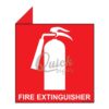 QUICKSIGN 2D SIGNS - 2D007 Fire Extinguisher